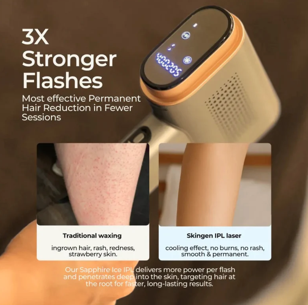 Sapphire Ice IPL Hair Remover