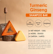 Turmeric Ginseng Shampoo Bar