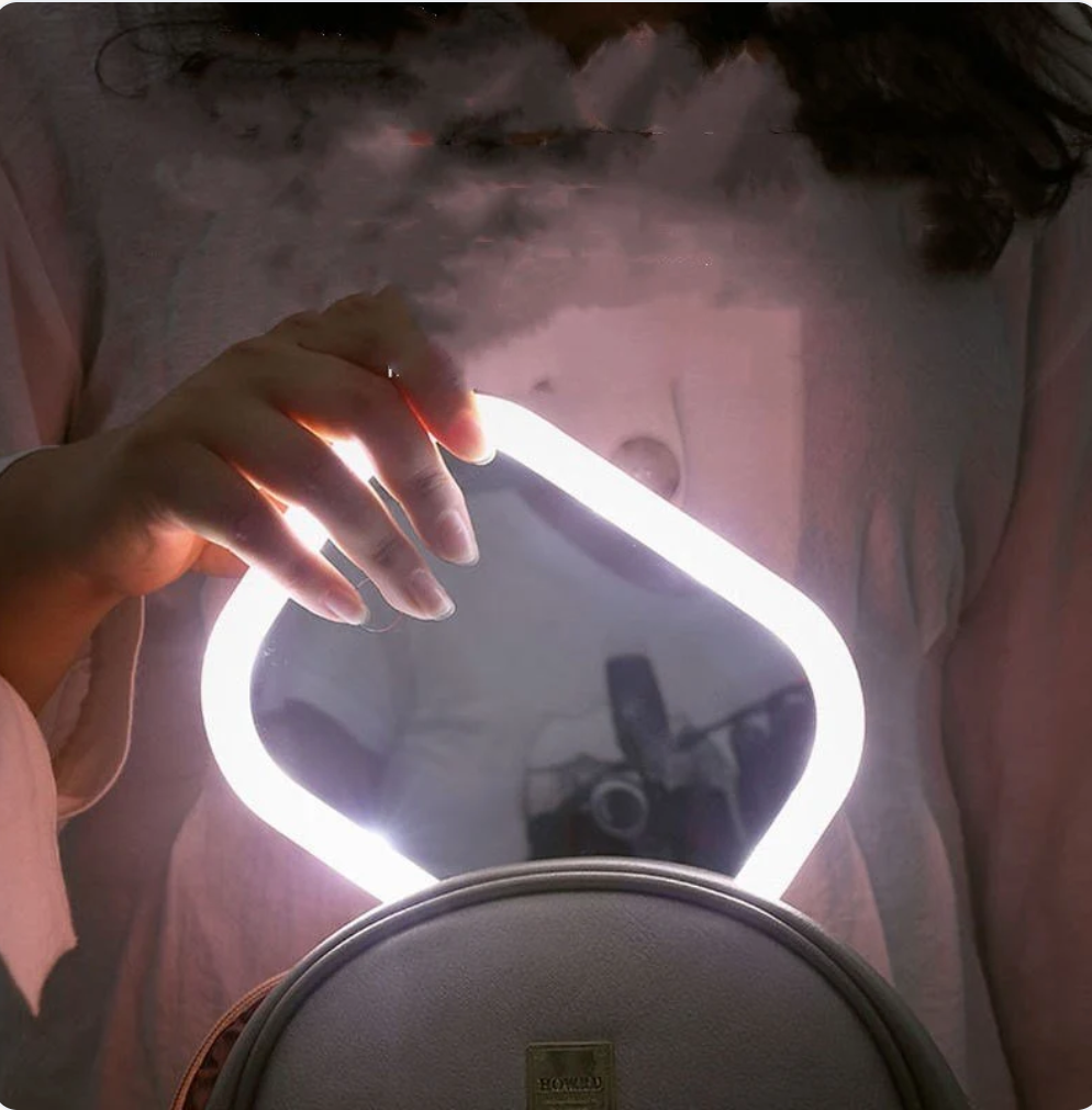 LED Desktop Makeup Mirror