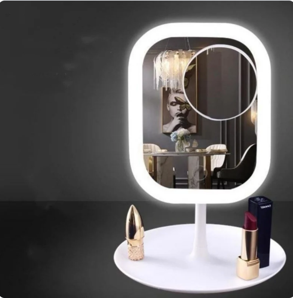LED Desktop Makeup Mirror