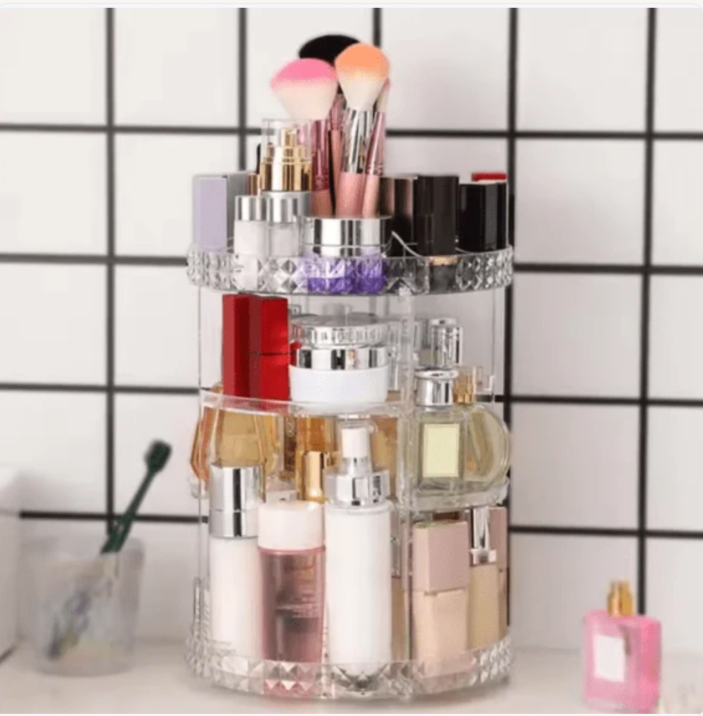 Rotating Cosmetic Organizer