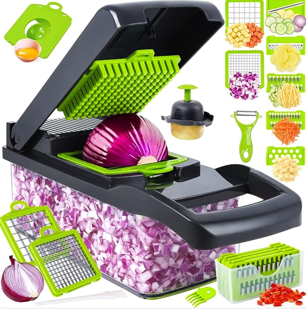 Multi-Function Vegetable Cutter, Chopper & Slicer