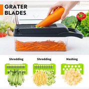 Multi-Function Vegetable Cutter, Chopper & Slicer