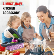 Multi-Function Vegetable Cutter, Chopper & Slicer